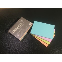 Innox Notes 10x7 cm pastel colors 4-pack